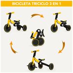 Bicicleta-Triciclo-3-en-1-plegable-para-niños-T80-Trimily-Amarillo