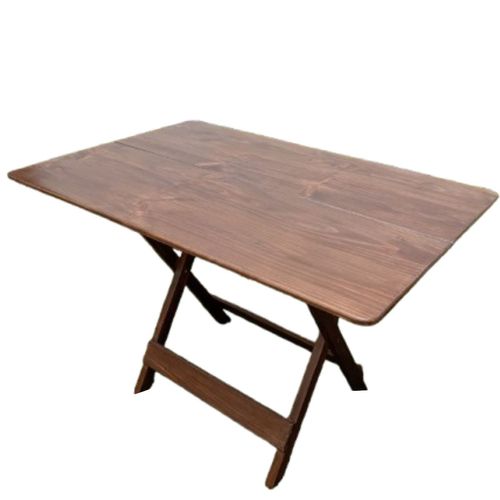 Mesa Plegable De 1.20mts X 80 Cm Rustico Rafalle