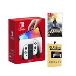 Consola-Nintendo-Switch-Oled-Blanco---Zelda-Breath-of-the-Wild---Mica