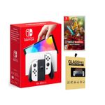 Consola-Nintendo-Switch-Oled-Blanca---Hyrule-Warriors-Age-of-Calamity---Mica