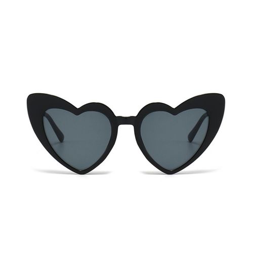 Lentes De Sol Corazon Lolita para niñas - Negro