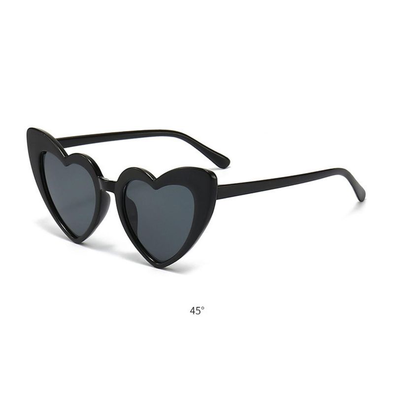 Lentes-De-Sol-Corazon-Lolita-para-niñas---Negro