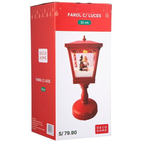 Adorno DECO HOME Farol C/Luces Fel Nav