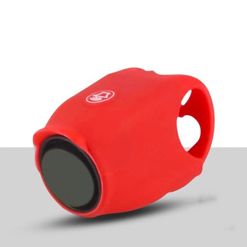 Bocina Claxon Timbre Mini Campana Alarma para Bicicleta Rojo