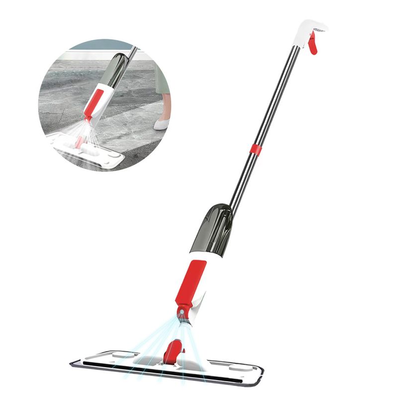 Trapeador-360°-Spray-Mop-con-Rociador-de-Agua-y-Mopa-de-Microfibra-Rojo-F31