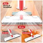 Trapeador-360°-Spray-Mop-con-Rociador-de-Agua-y-Mopa-de-Microfibra-Rojo-F31