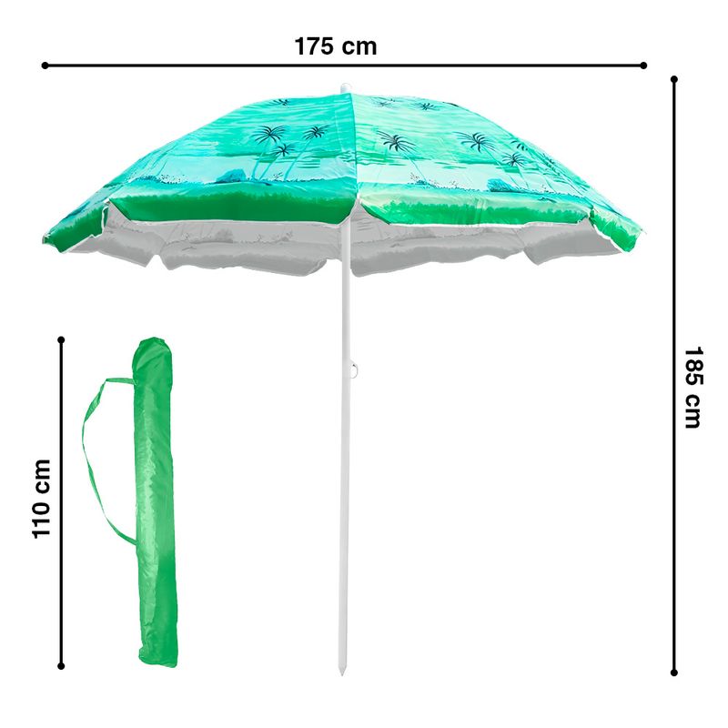 Sombrilla-de-Playa-Grande-para-Sol-175cm-Verde-Y83