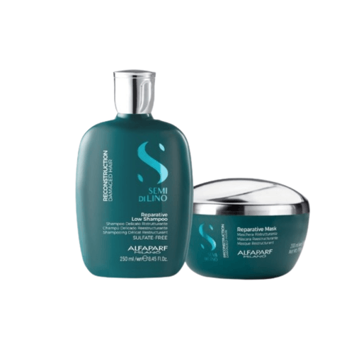 Alfaparf duo reparative shampoo 250ml + mascarilla 200ml