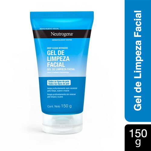 Gel de Limpieza Facial Neutrogena Piel Limpia y Suave 150g