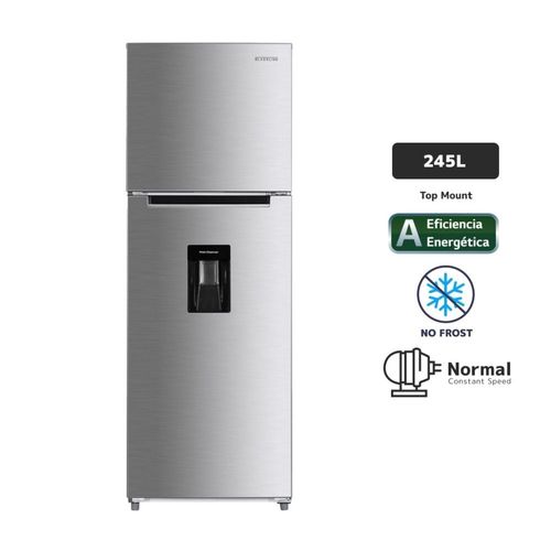 Refrigeradora Tm249ln Inox Wd 249 litros Blackline