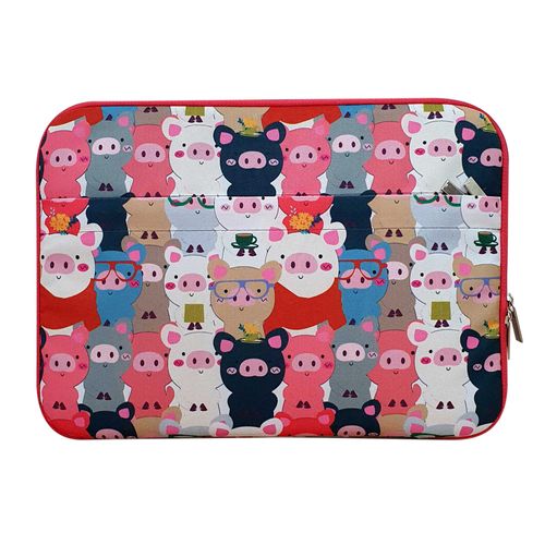 Funda para laptop Puerquitos 14" Qullayki