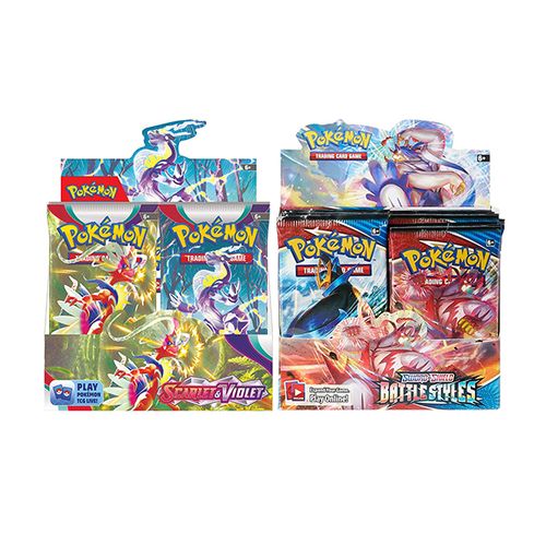 Pack Scarlet Violet Y Battle Styles 2 Booster Idioma Ingles