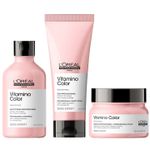 Shampoo-300ml---Acondicionador---Mascarilla-LOreal-Vitamino-Color