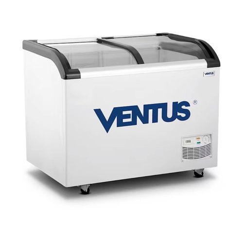 VENTUS CONSERVADORA TAPA VIDRIO CURVO CTV-220Q BLANCO 220L