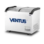 VENTUS-CONSERVADORA-TAPA-VIDRIO-CURVO-CTV-220Q-BLANCO-220L