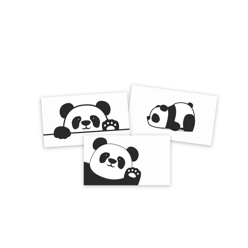 Set-de-tarjetas-de-saludo-Ingenial-Panda-x-9-unds