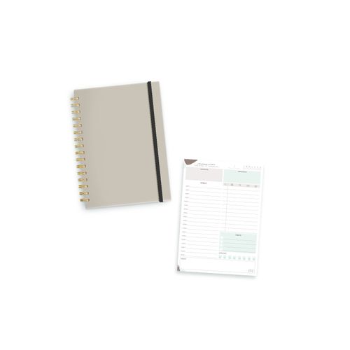 Pack Ingenial Grey: working planner y planner diario