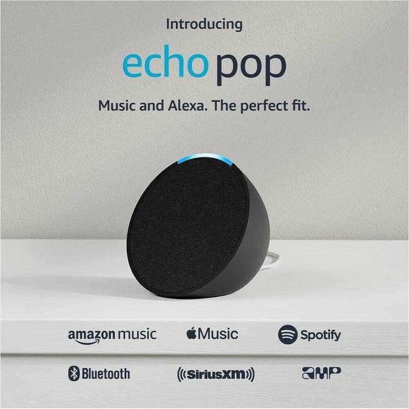 Amazon-Echo-Pop-Parlante-Inteligente-con-Alexa---Negro