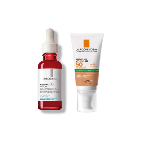 Pack LRP Antiedad con Retinol + Protección Con color