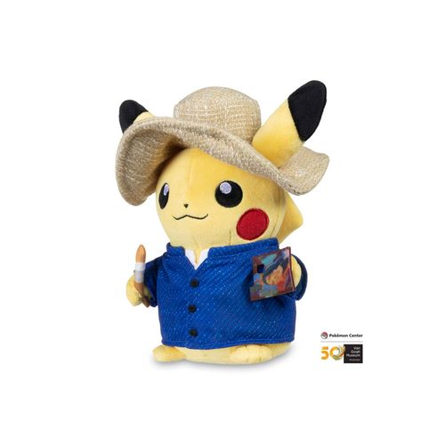 Pokemon Center Peluche Pikachu Van Gogh Museum