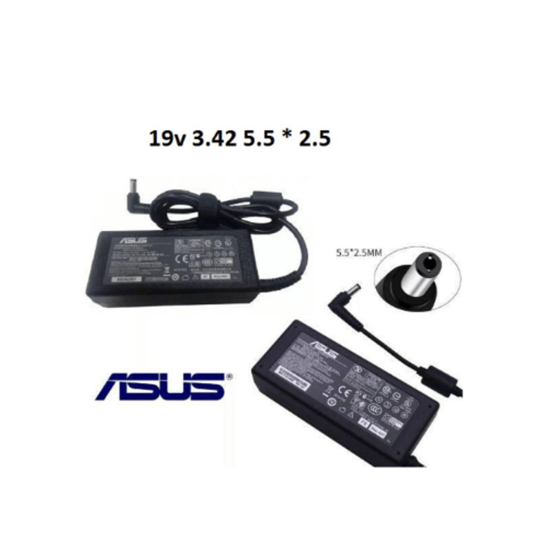 CARGADOR-COMPATIBLE-ASUS-19V-342A-65W---55×25-MM