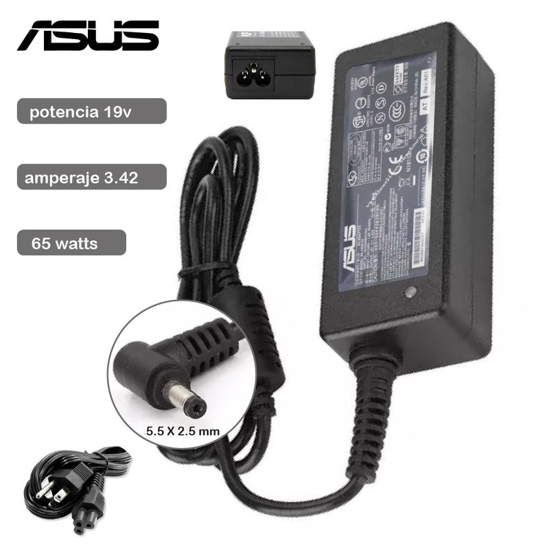 Cargador-Compatible-Asus-19V-342A---40--135mm-65w