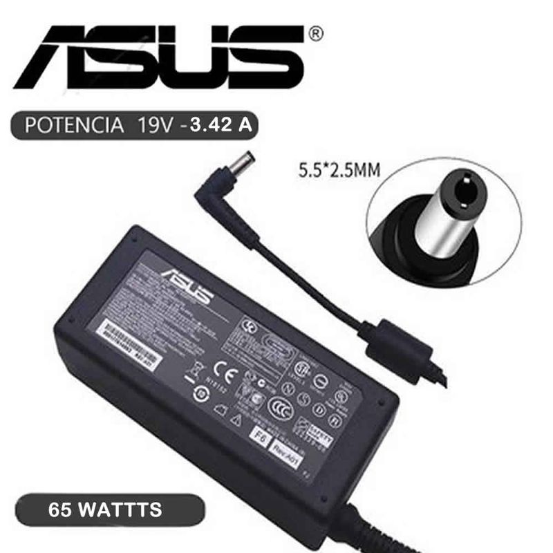 Cargador-Compatible-Asus-19V-342A---40--135mm-65w