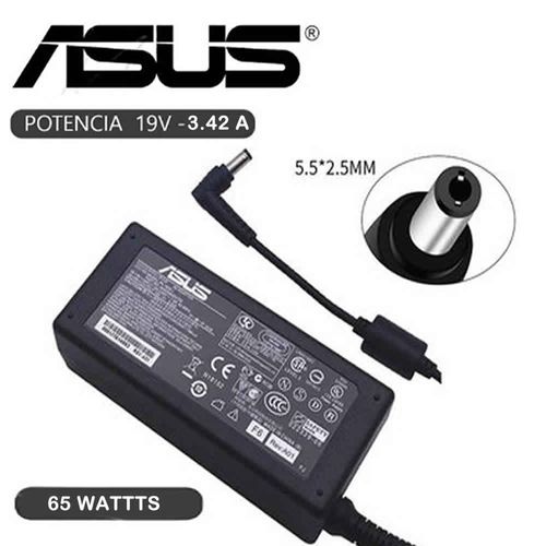 Cargador Compatible Asus 19V 3.42A - 4.0 -1.35mm 65w