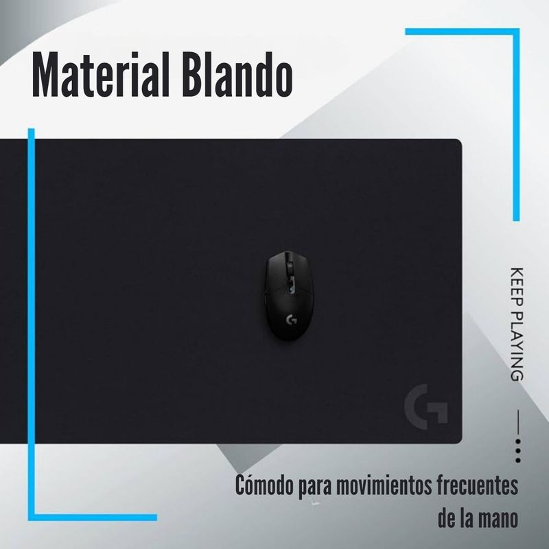 Logitech---Mousepad-G840-XL-Tamaño--400-mm-x-900-mm-x-3-mm