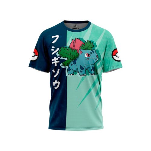 Pokemon Polo Deportivo Exclusivo Ivysaur Talla S