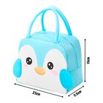 Lonchera-Termica-Fiambrera-Portatil-para-Niños-Pinguino-Celeste-52L