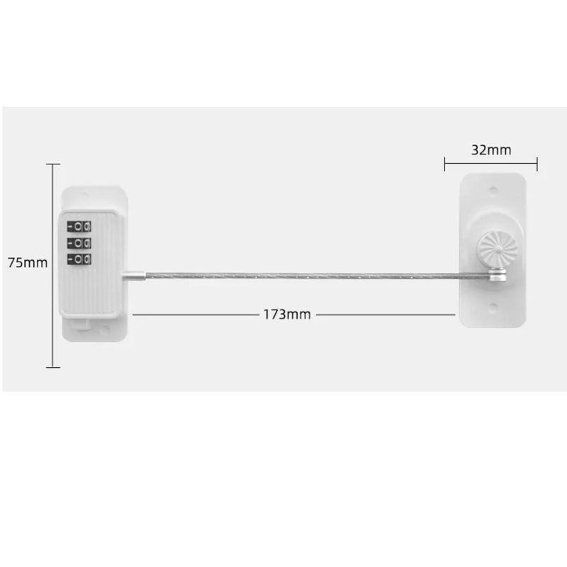 Cerradura-de-Seguridad-para-Refrigeradora-o-Puertas