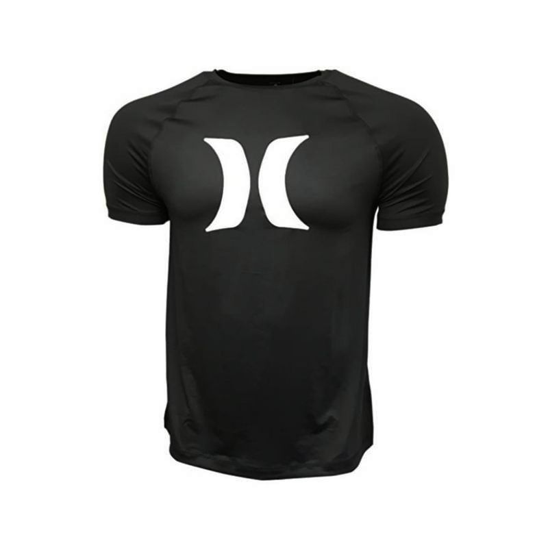 Polo-Licra-Rashguard-Surf-Hurley-Hombre---Negro---Talla-M