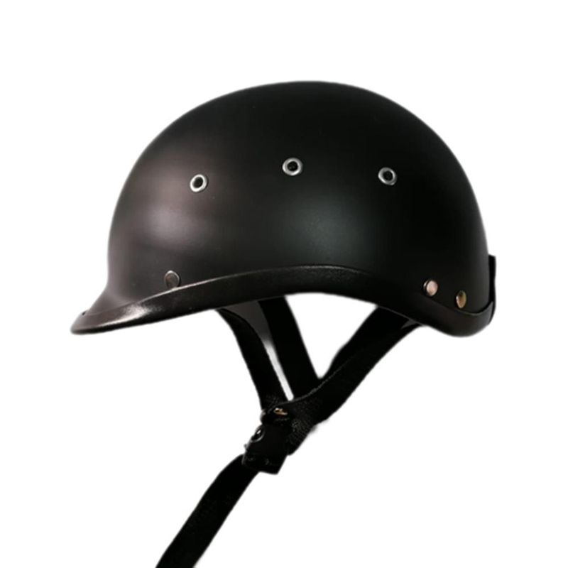 Casco-Moto-tipo-Chopper-negro-