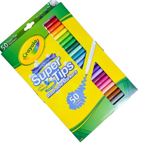 Plumones Lettering Crayola Super Tips x 50 unds