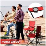 Silla-Plegable-para-Playa-Jardin-Camping-Terraza-Rojo-F03