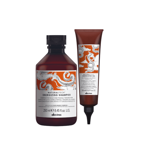 Davines naturaltech pack energizing shampoo250ml+ gel fortalecedor 150ml