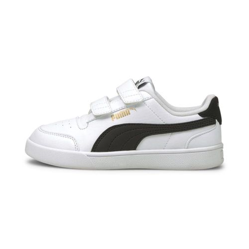 Zapatillas Urbanas Puma Niño Shuffle V Ps 375689 02 Blanco