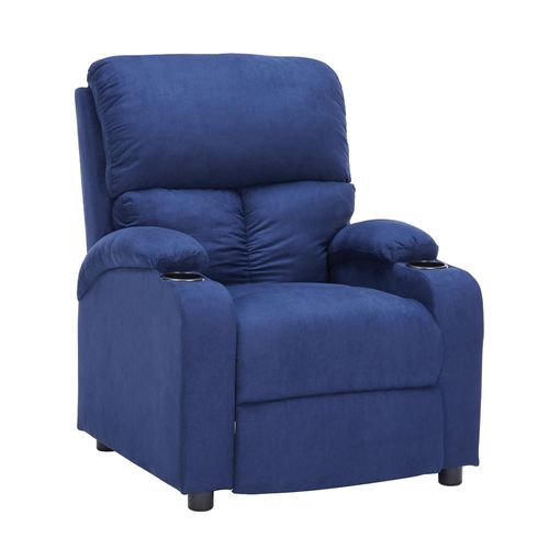 Sillon Reclinable Bremen 1 Cuerpo Azul