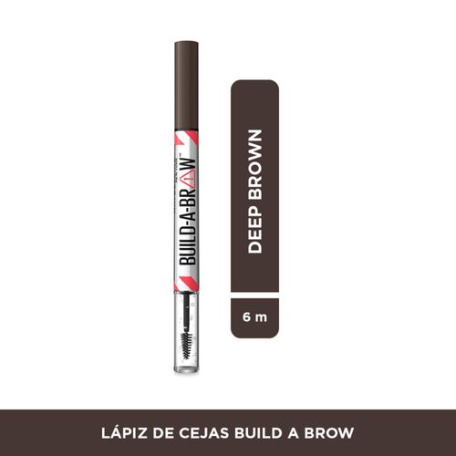 Delineador De Cejas Maybelline Tatto Build A Brow Deep Brown 260