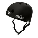 Casco-Ollie-Scooter-Bicicleta-Skate-Todo-Negro-Talla-L