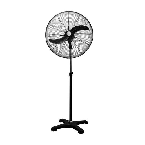 Ventilador Industrial Pedestal 26" FS-650A Negro Orange - 3 Velocidades