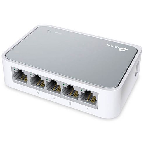 Switch TP-Link 5 puertos TL-SF1005D 10/100Mbps Blanco