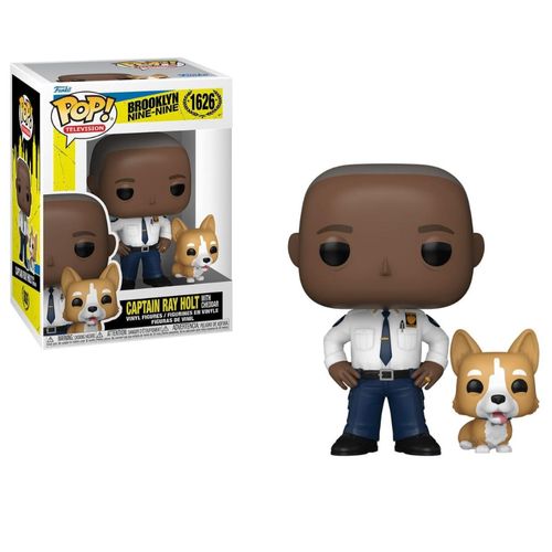 Funko Pop Brooklyn Nine-Nine - Capitan Ray Holt con Cheddar #1626