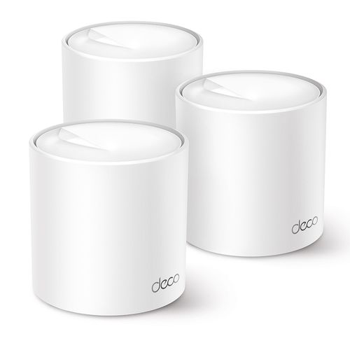 Sistema Mesh Wi-Fi 6 TP-Link Deco X50 AX3000 para Todo el Hogar (Paquete de 3 Unidades)