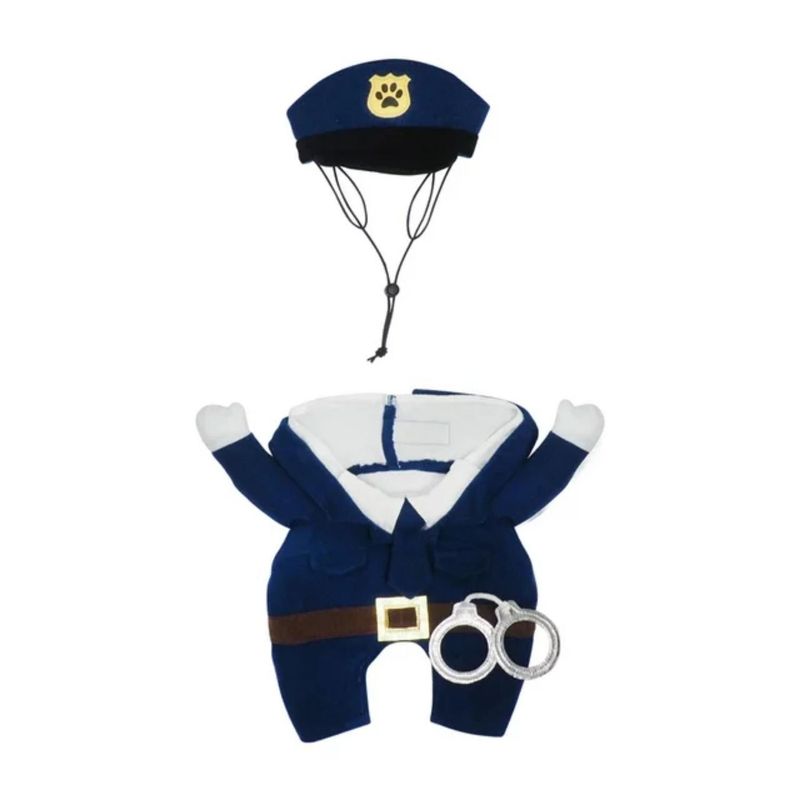 Disfraz-para-Mascota-Policia---Talla-S