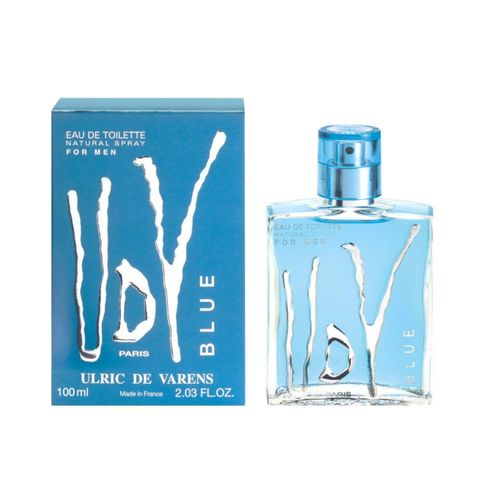 Perfume Blue Ulric De Varens Para Hombre Edt 100 Ml