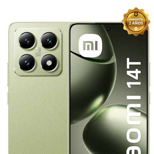 Celular Xiaomi 14T 12GB RAM 512GB 6.67" Lemon Green