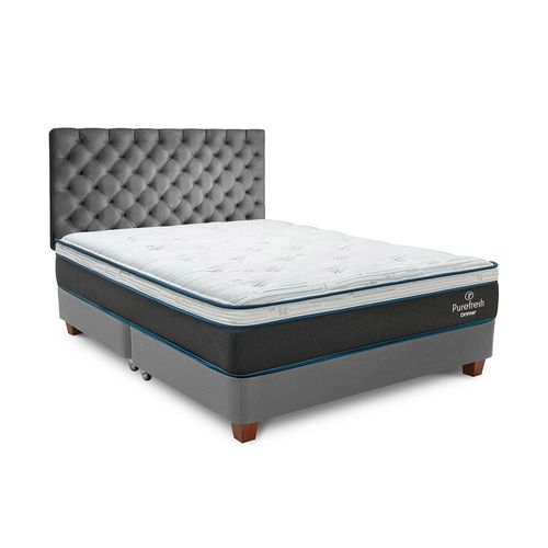 Dormitorio Americano Gris Plata Pure Fresh King