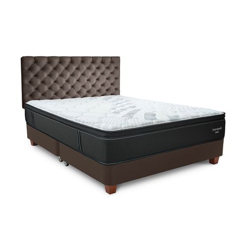 Dormitorio Americano Marron Futurepedic Queen